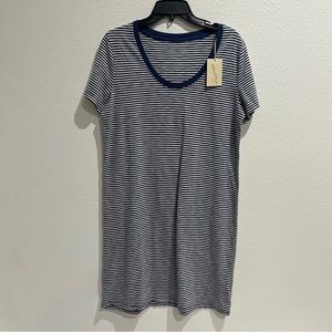 New W Tags Universal Thread T-Shirt Dress Stripe Medium